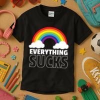 Everything Sucks Kids T-Shirt thumb 3