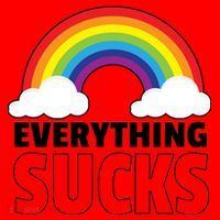 Everything Sucks Santa Hat thumb 1
