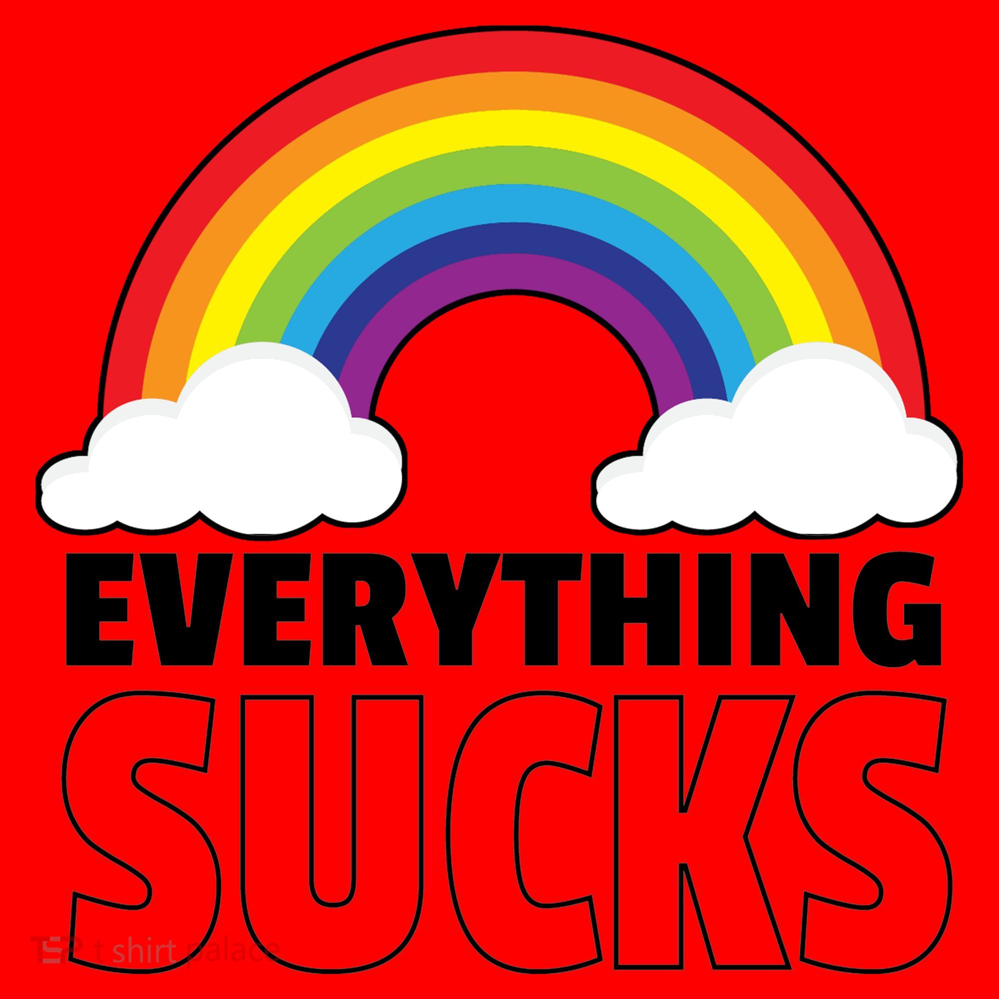 Everything Sucks Santa Hat