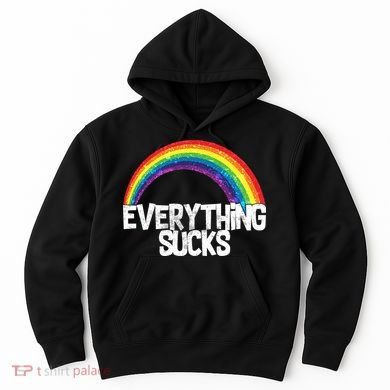 Everything Sucks Rainbow Hoodie