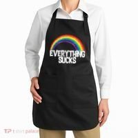 Everything Sucks Rainbow Apron thumb 2