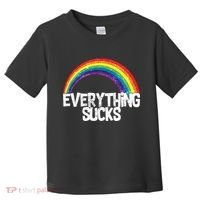 Everything Sucks Rainbow Toddler T-Shirt thumb 0