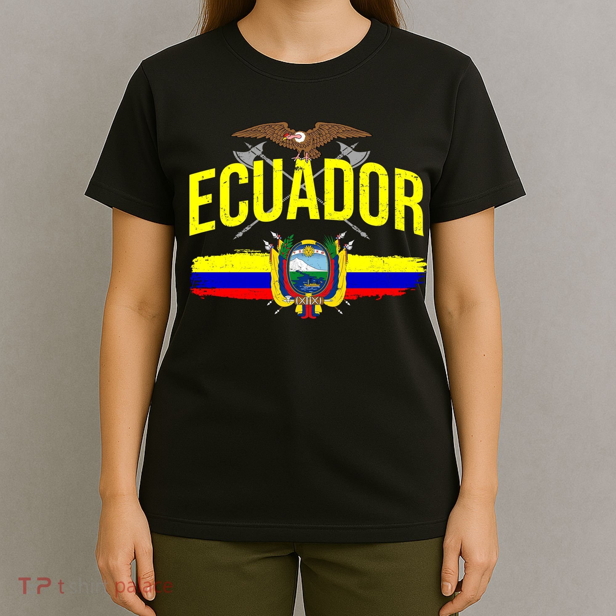 Ecuador Vintage Flag T-Shirt