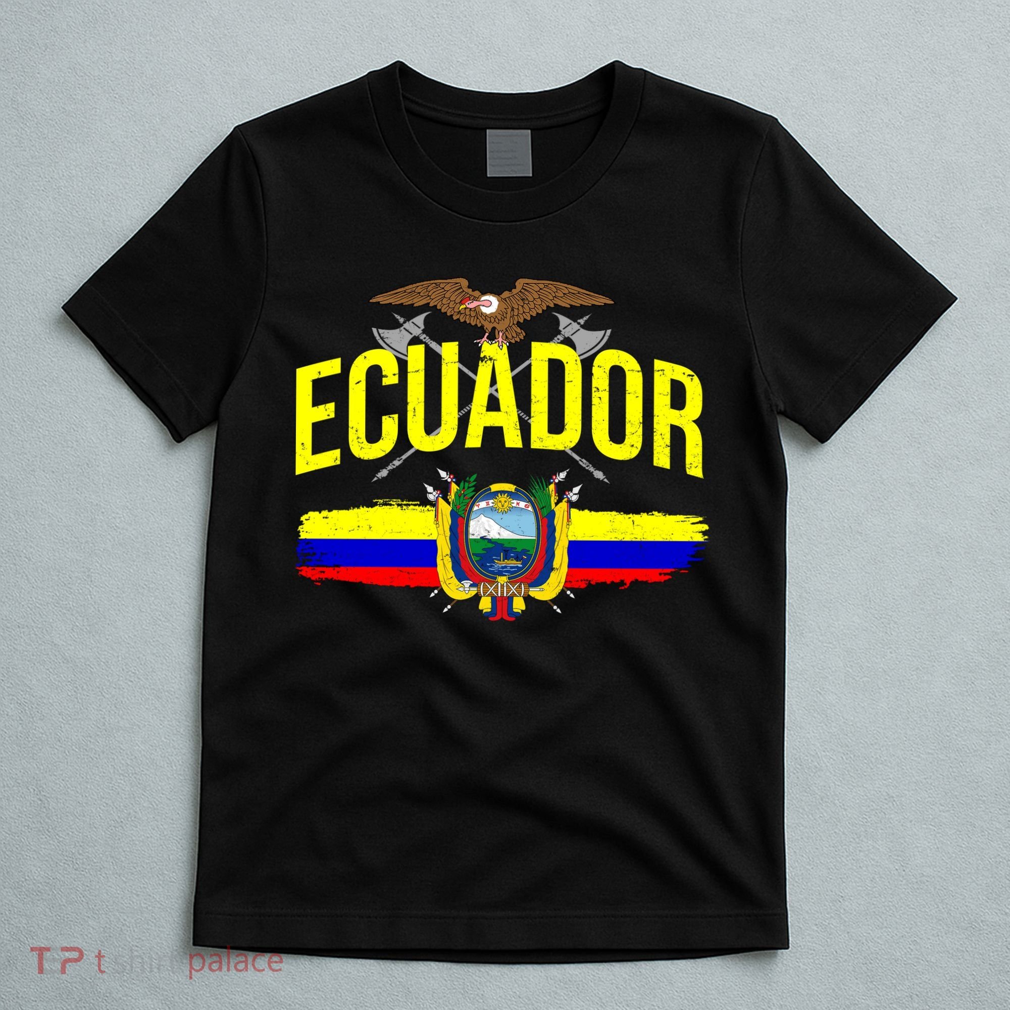 Ecuador Vintage Flag T-Shirt
