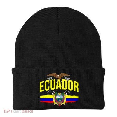Ecuador Vintage Flag Beanie