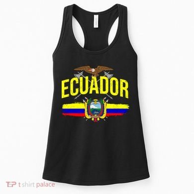 Ecuador Vintage Flag Women's Tank Top