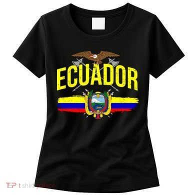 Ecuador Vintage Flag Women's T-Shirt
