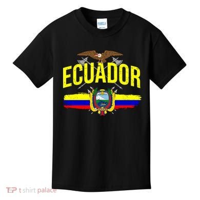 Ecuador Vintage Flag Kids T-Shirt