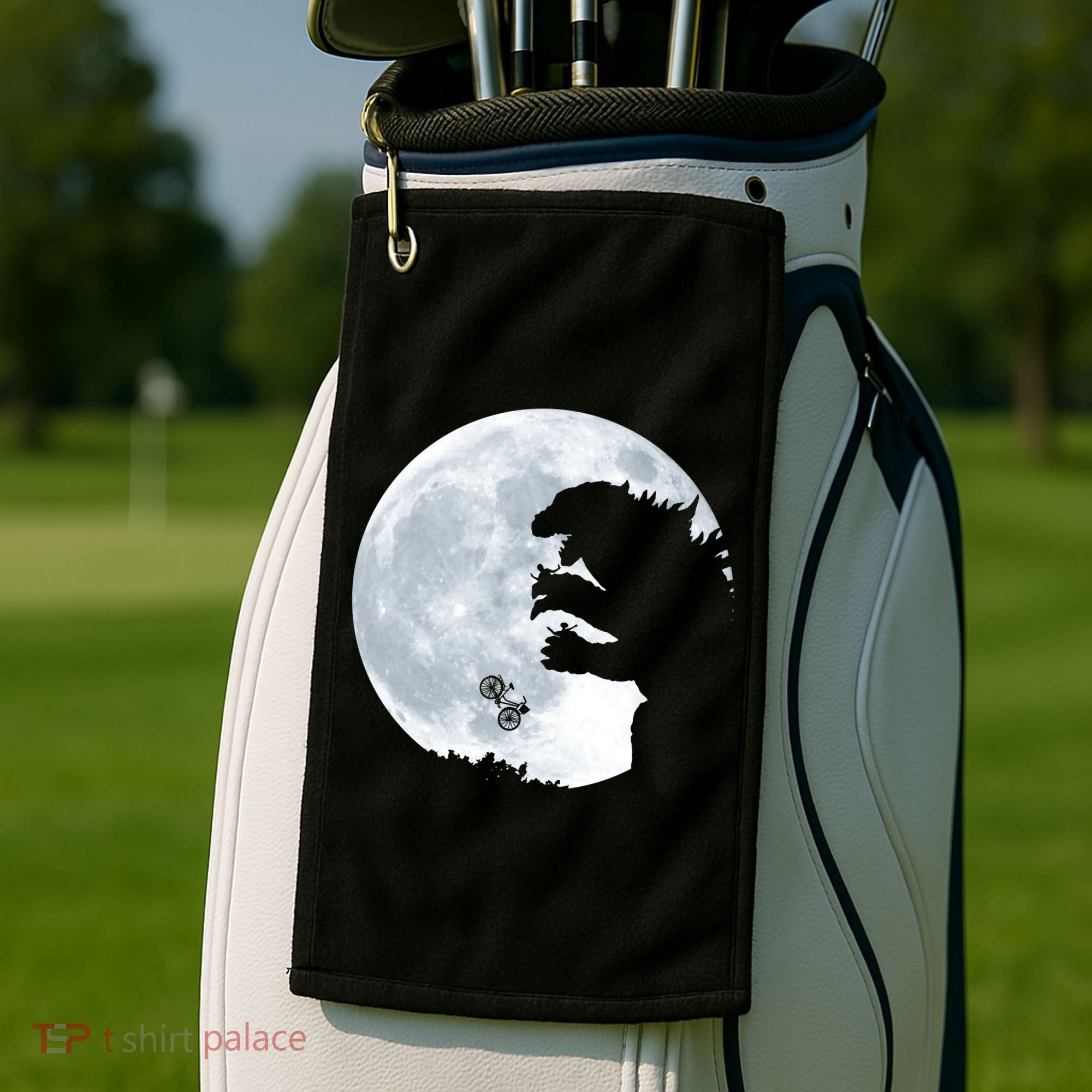 E.T Vs. Monster Golf Towel