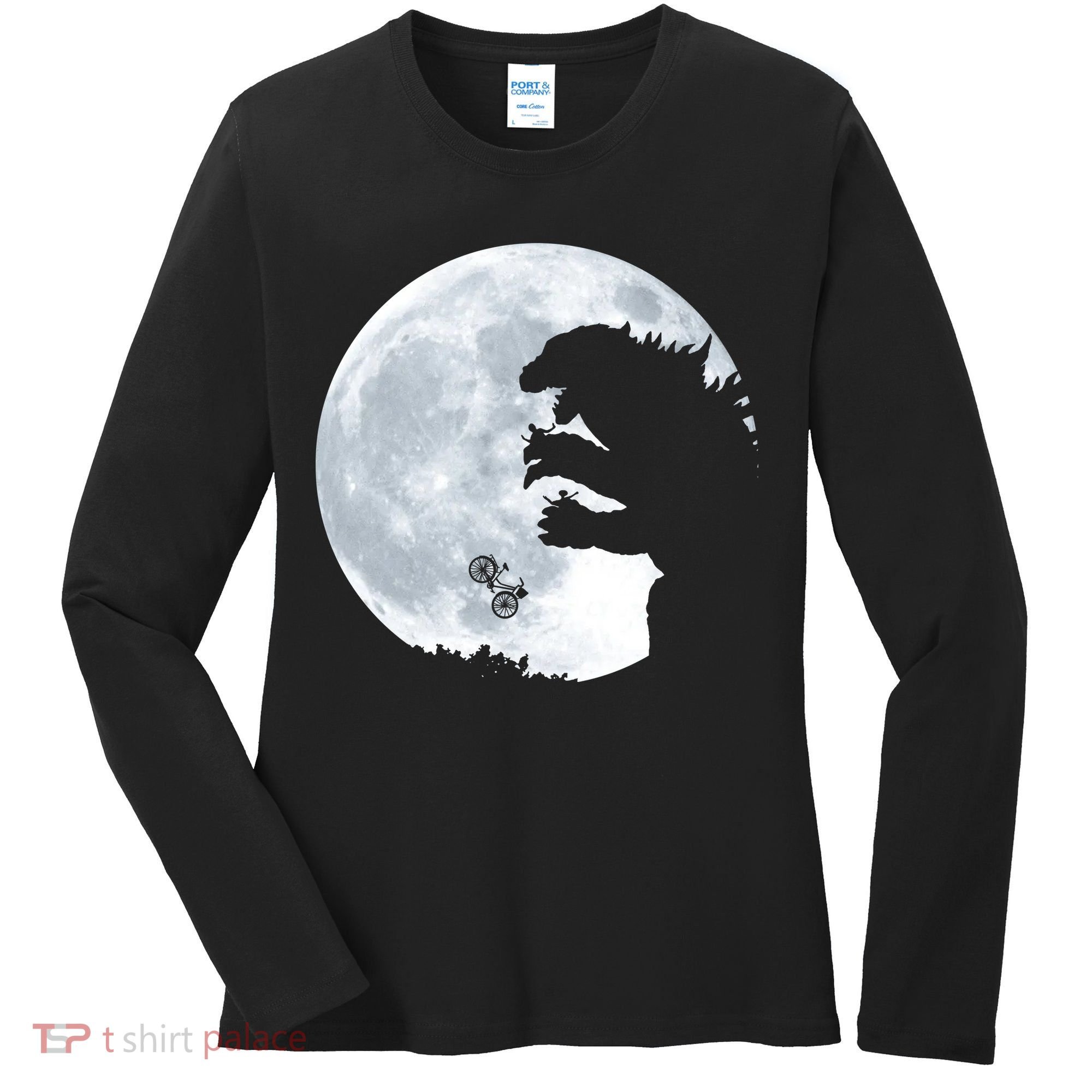 E.T Vs. Monster Women's Long Sleeve Shirt