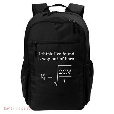 Escape Velocity Gravity Physics Engineer Backpack