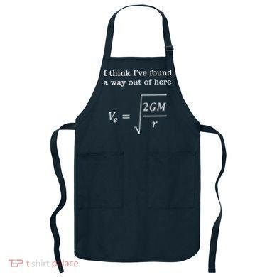 Escape Velocity Gravity Physics Engineer Apron