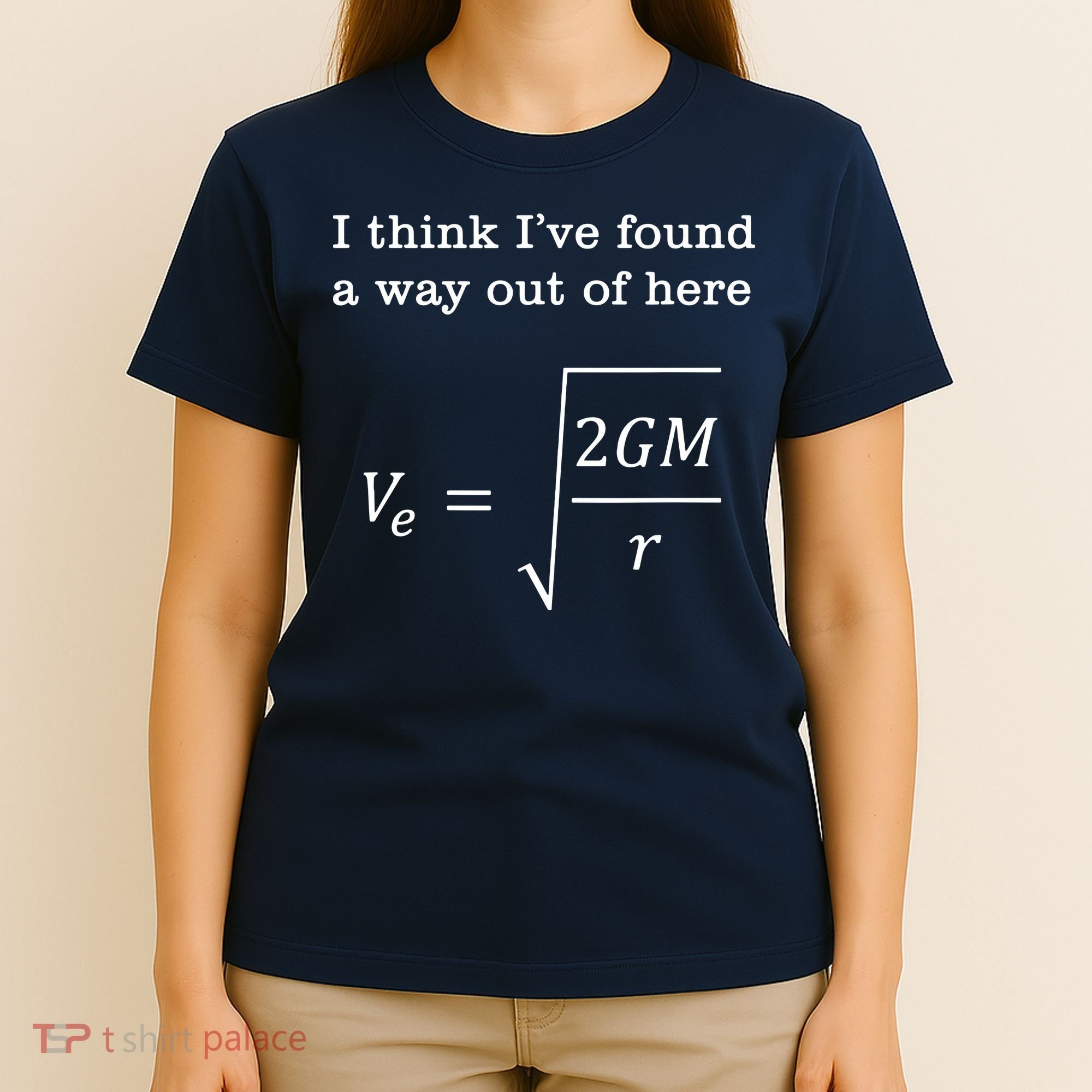 Escape Velocity Gravity Physics Engineer T-Shirt