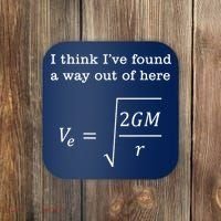 Escape Velocity Gravity Physics Engineer Coaster thumb 0