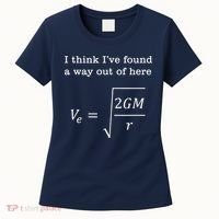Escape Velocity Gravity Physics Engineer Women's T-Shirt thumb 0