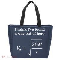 Escape Velocity Gravity Physics Engineer Tote Bag thumb 0