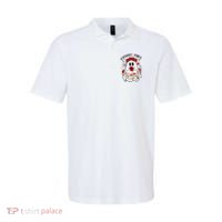 Espooky Vibes Halloween Ghost Mexican Concha Spooky Mama Gift Polo thumb 0