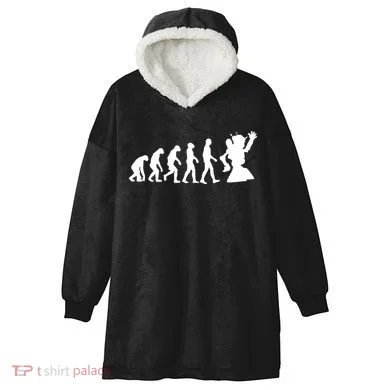 Evolution A Robot Hooded Wearable Blanket