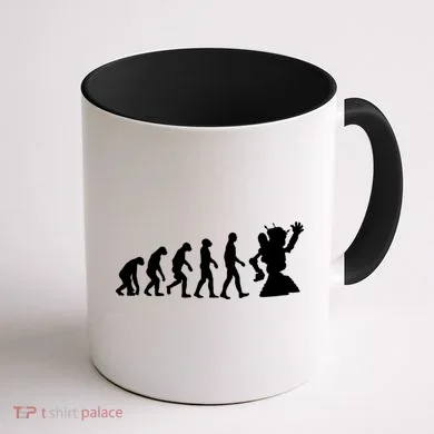 Evolution A Robot Coffee Mug back