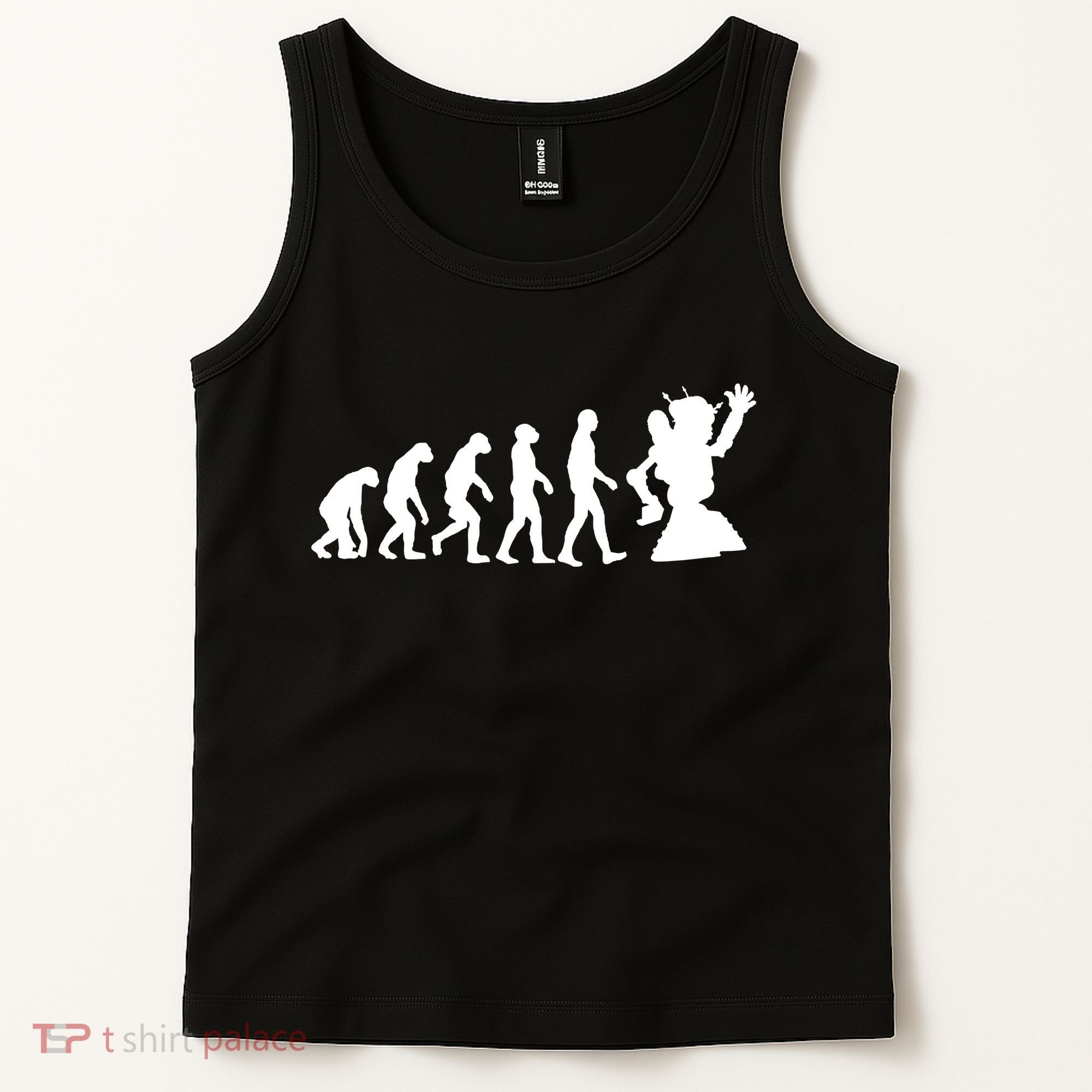 Evolution A Robot Tank Top