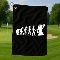 Evolution A Robot Golf Towel thumb 1