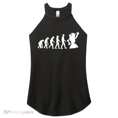 Evolution A Robot Women's Perfect Tri Rocker Tank