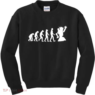 Evolution A Robot Kids Sweatshirt