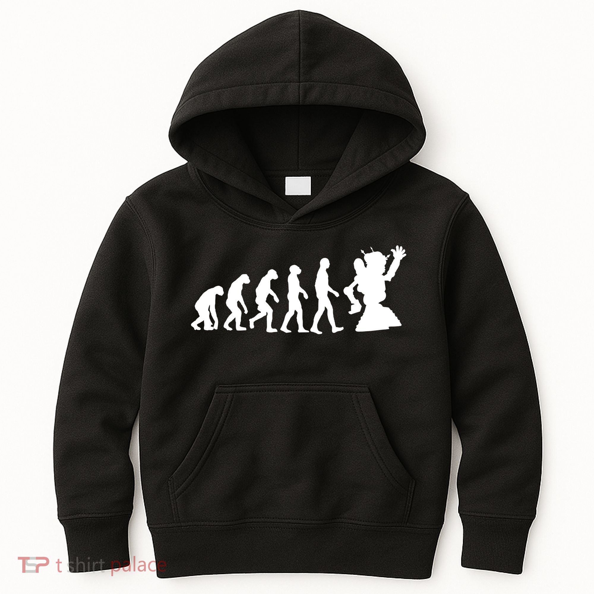 Evolution A Robot Kids Hoodie