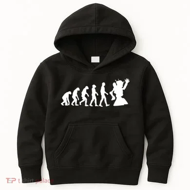 Evolution A Robot Kids Hoodie