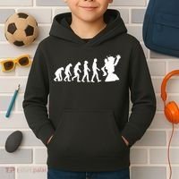 Evolution A Robot Kids Hoodie thumb 2