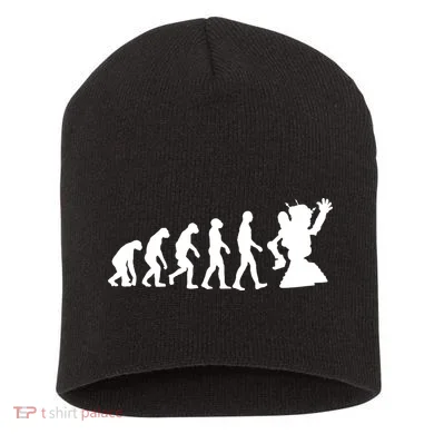 Evolution A Robot Short Acrylic Beanie
