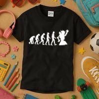 Evolution A Robot Kids T-Shirt thumb 3