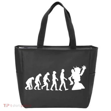 Evolution A Robot Tote Bag