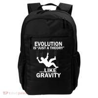 Evolution Is Just A Theory Like Gravity Backpack thumb 0