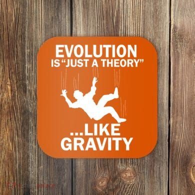 Evolution Is Just A Theory Like Gravity Coaster
