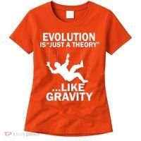 Evolution Is Just A Theory Like Gravity Women's T-Shirt thumb 0