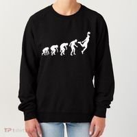 Evolution of a Hooper Basetball Player Design Women's Sweatshirt thumb 0