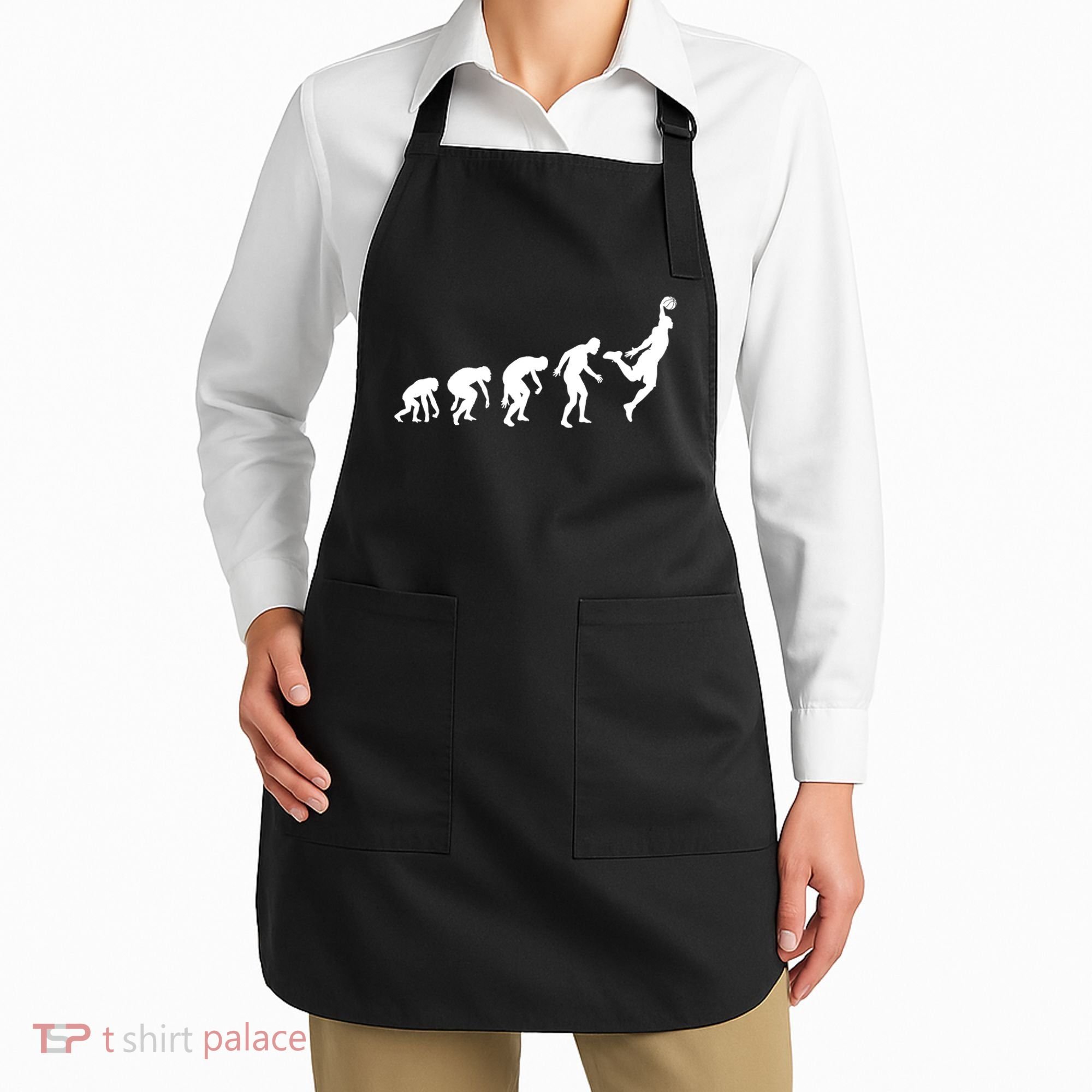 Evolution of a Hooper Basetball Player Design Apron