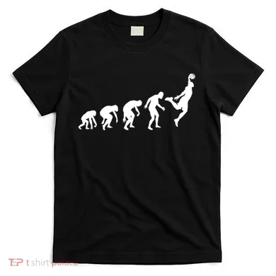 Evolution of a Hooper Basetball Player Design T-Shirt