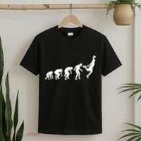 Evolution of a Hooper Basetball Player Design T-Shirt thumb 2