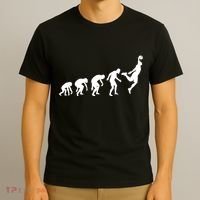 Evolution of a Hooper Basetball Player Design T-Shirt thumb 3