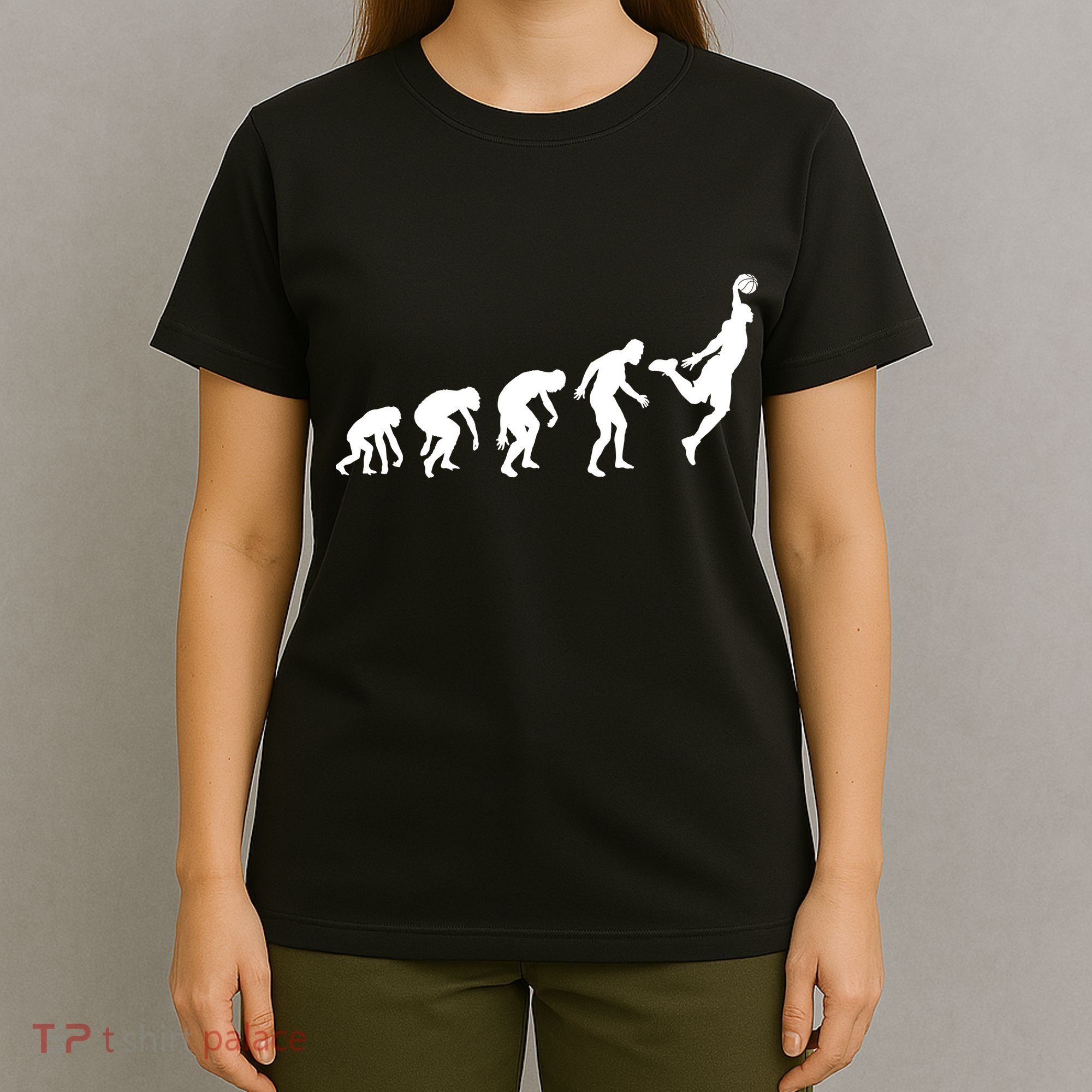 Evolution of a Hooper Basetball Player Design T-Shirt