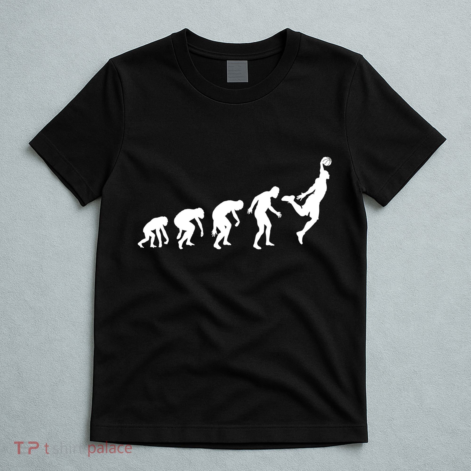 Evolution of a Hooper Basetball Player Design T-Shirt