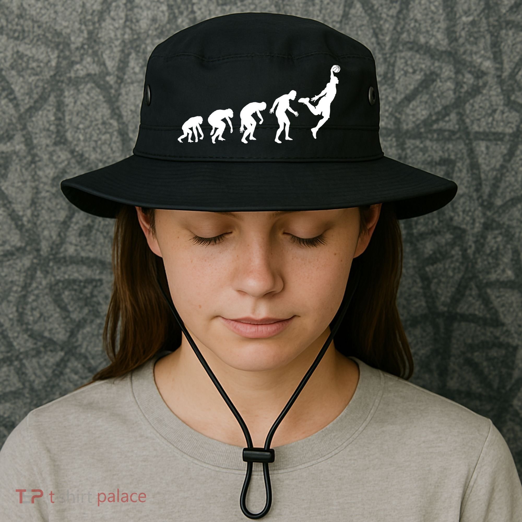 Evolution of a Hooper Basetball Player Design Bucket Hat