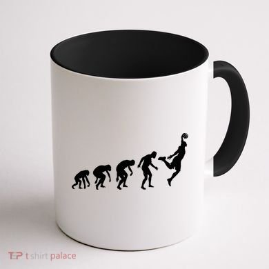 Evolution of a Hooper Basetball Player Design Coffee Mug back