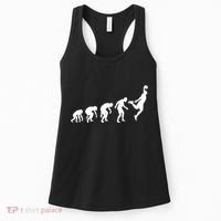 Evolution of a Hooper Basetball Player Design Women's Tank Top thumb 0