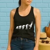 Evolution of a Hooper Basetball Player Design Women's Tank Top thumb 2