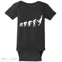Evolution of a Hooper Basetball Player Design Baby Bodysuit thumb 0