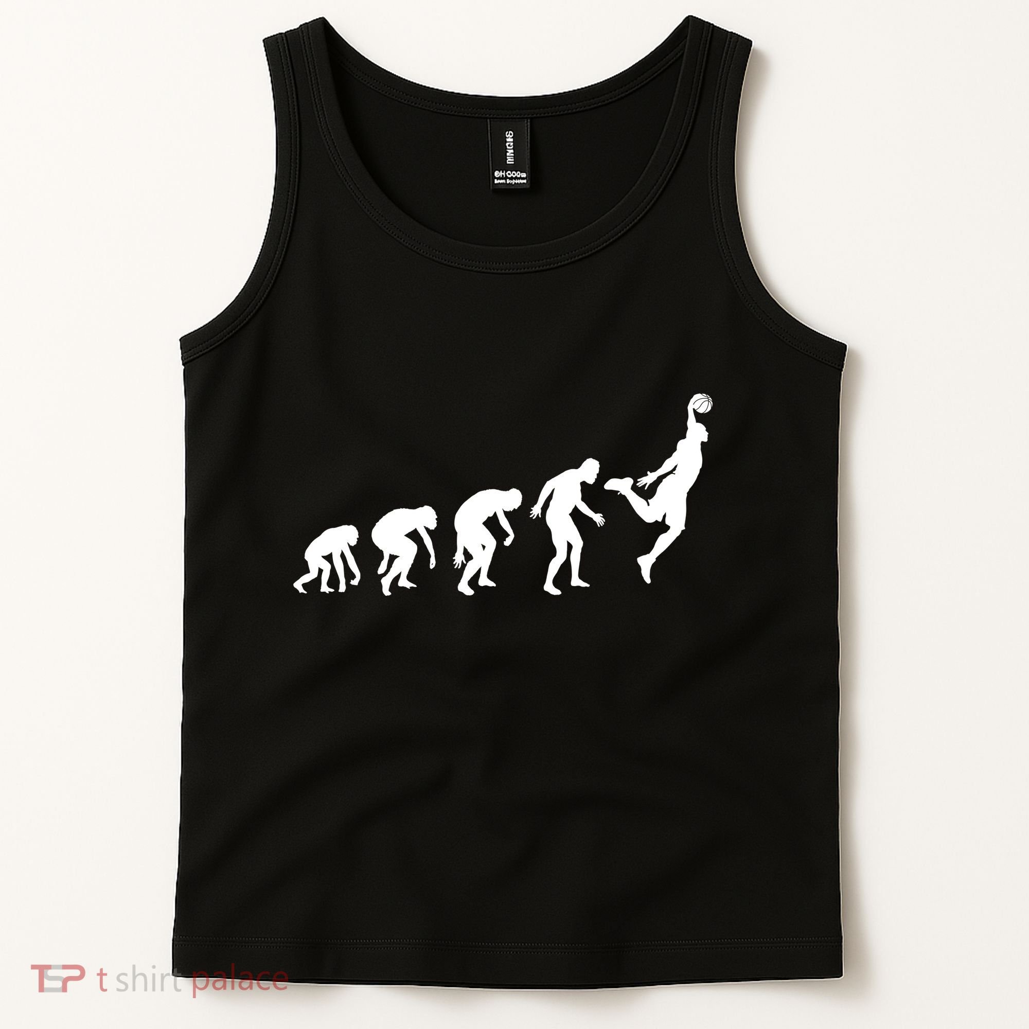 Evolution of a Hooper Basetball Player Design Tank Top