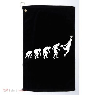 Evolution of a Hooper Basetball Player Design Golf Towel
